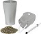 kaufen vergleich Lechuza Delta 15   Silber Metallic   15x26 Cm   Incl. Erd Bew�sserungs System