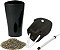 kaufen vergleich Lechuza Delta 15   Schwarz Hochglanz   15x26 Cm   Incl. Erd Bew�sserungs System