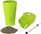 kaufen vergleich Lechuza Delta 15   Apfelgr�n Hochglanz   15x26 Cm   Incl. Erd Bew�sserungs System