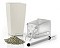 kaufen vergleich Lechuza Maxi Cubi   Wei� Hochglanz   14x14x26 Cm   Incl. Erd Bew�sserungs System