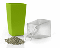 kaufen vergleich Lechuza Mini Cubi   Apfelgr�n Hochglanz  9x9x18 Cm   Incl. Pflanzeinsatz