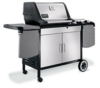 Gold C Grill Edelstahl mit Unterschrank