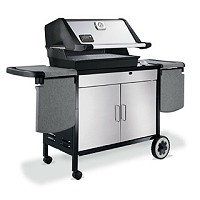 Gold B Grill Edelstahl mit Unterschrank