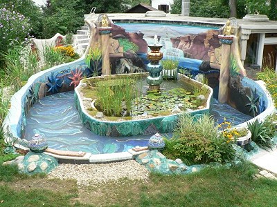 nanu mazuku gartenteich trifft kunst