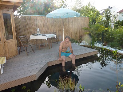 teichpumpenreinigung im gartenteich ja oder nein